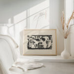 Femmes Animaux et Feuillages Paul Gauguin 4 mockup