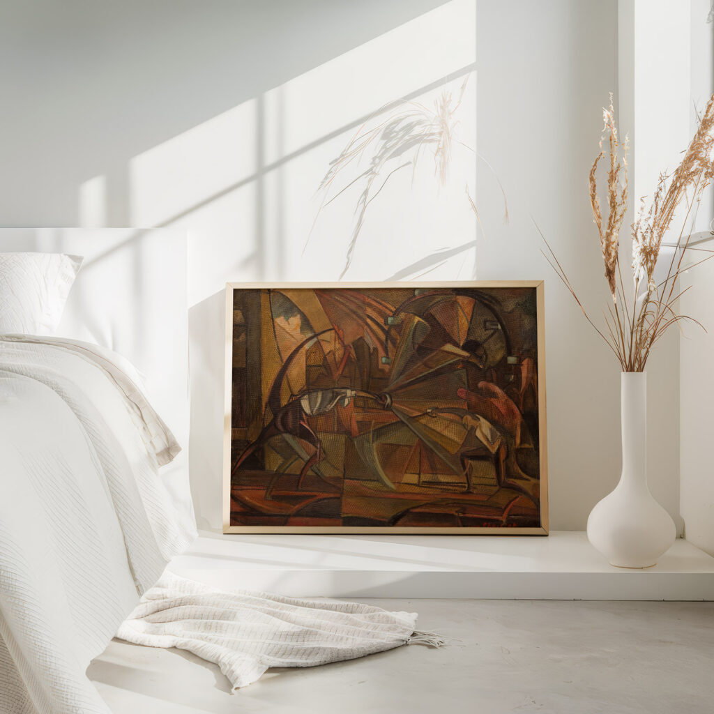 Fencing Match 1919 Leon Chwistek 4 mockup