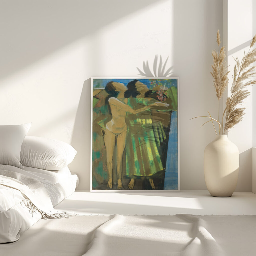 Fest der Jugend 2 Frauen August Babberger 4 mockup