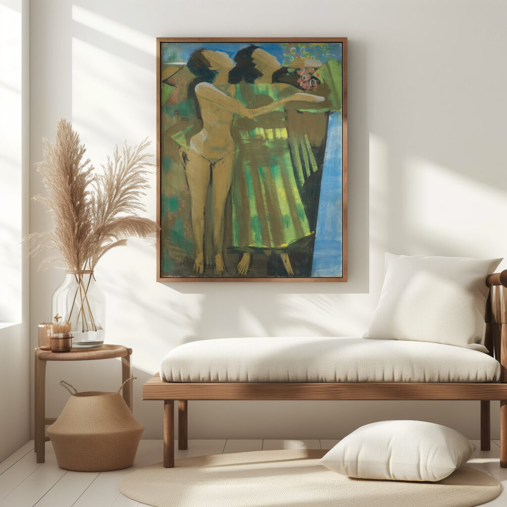Fest der Jugend 2 Frauen August Babberger 5 mockup