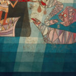 Fighting scene from the comic fantastic opera ‘the seafarer 1923 Paul Klee 8 mockup