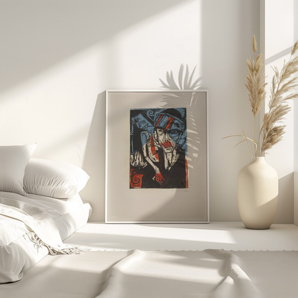 Fights Torments of Love 1915 Ernst Ludwig Kirchner 4 mockup