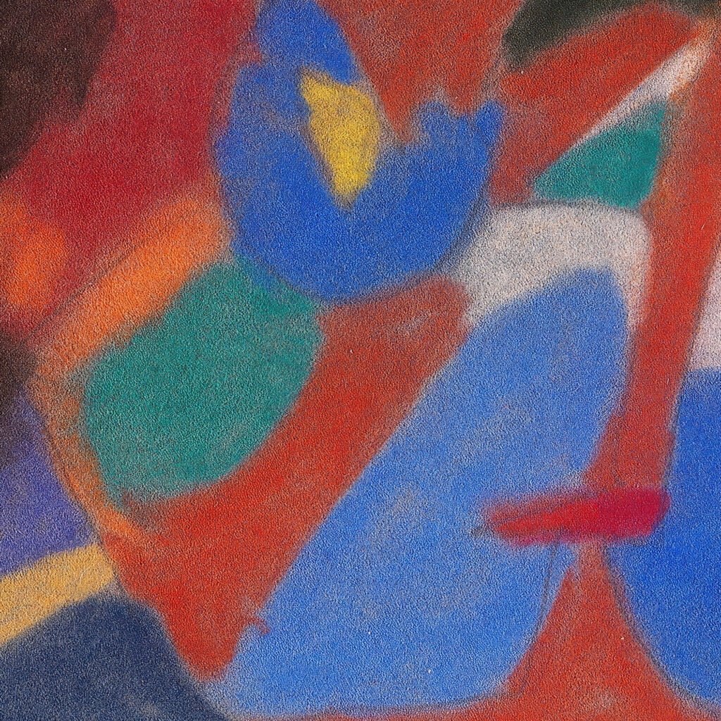 Figur in Landschaft 1930 Adolf Holzel 8 mockup