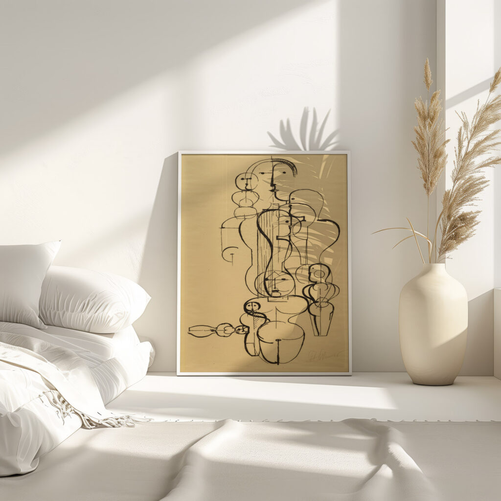 Figural Plan K 1 Figurenplan K 1 1921 Oskar Schlemmer 4 mockup