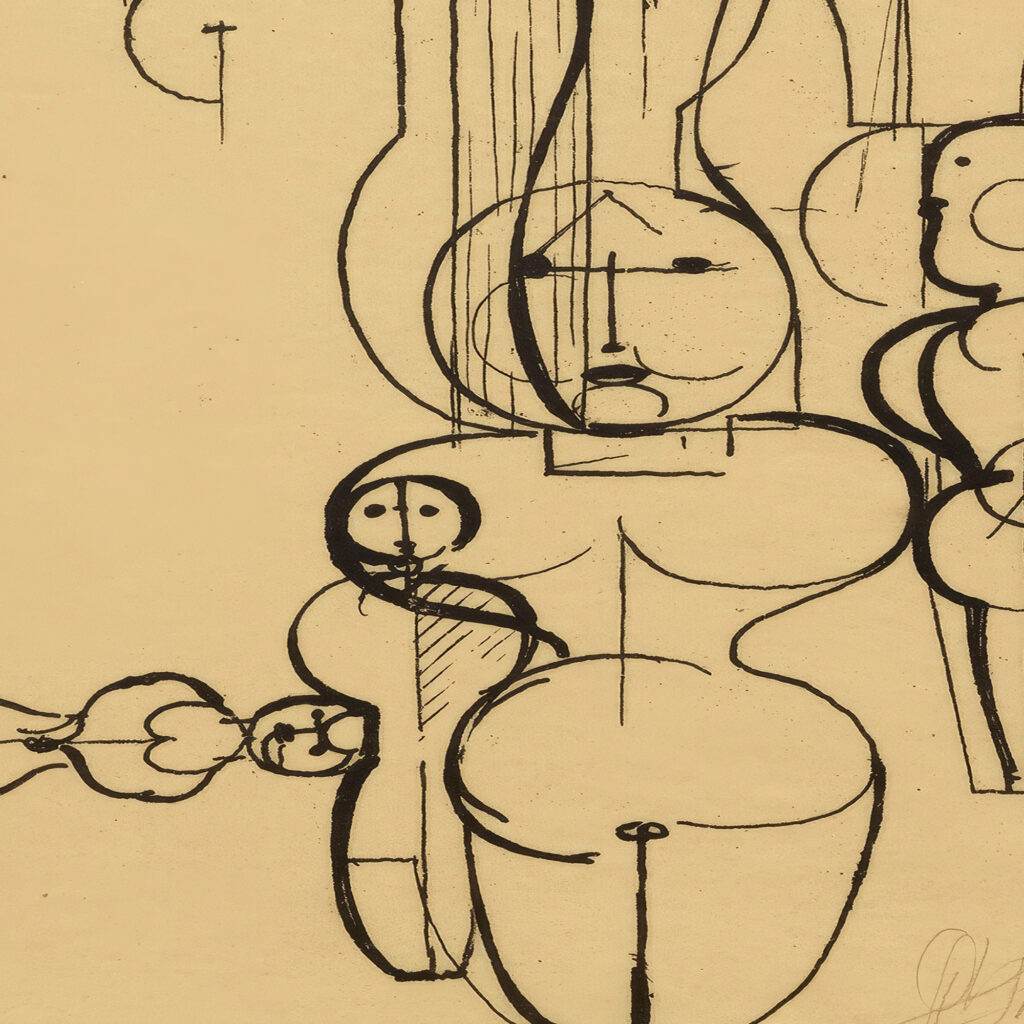 Figural Plan K 1 Figurenplan K 1 1921 Oskar Schlemmer 8 mockup