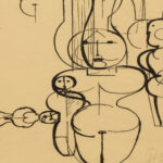 Figural Plan K 1 Figurenplan K 1 1921 Oskar Schlemmer 8 mockup