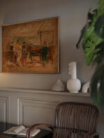 Figural scene with donkeys 1920 Tadeusz Makowski video mockup