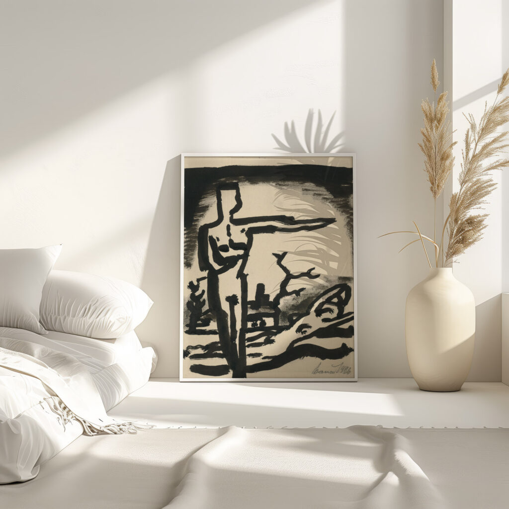 Figuralna kompozicia 1926 Konstantin Bauer 4 mockup