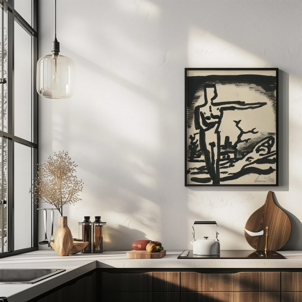 Figuralna kompozicia 1926 Konstantin Bauer 6 mockup