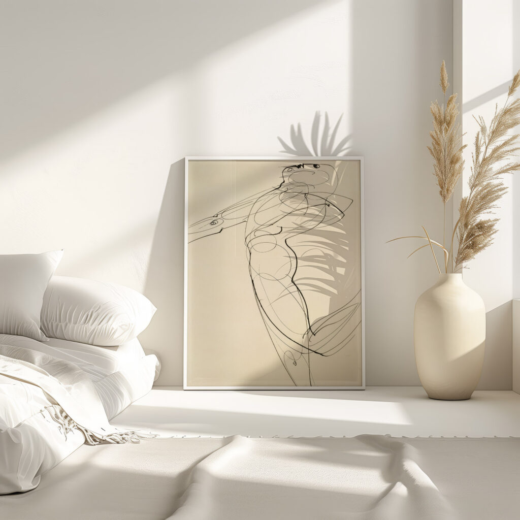 Figure Bending Backwards 1931 Oskar Schlemmer 4 mockup