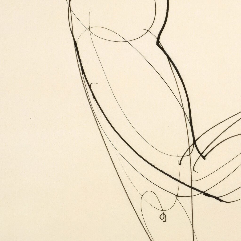 Figure Bending Backwards 1931 Oskar Schlemmer 8 mockup