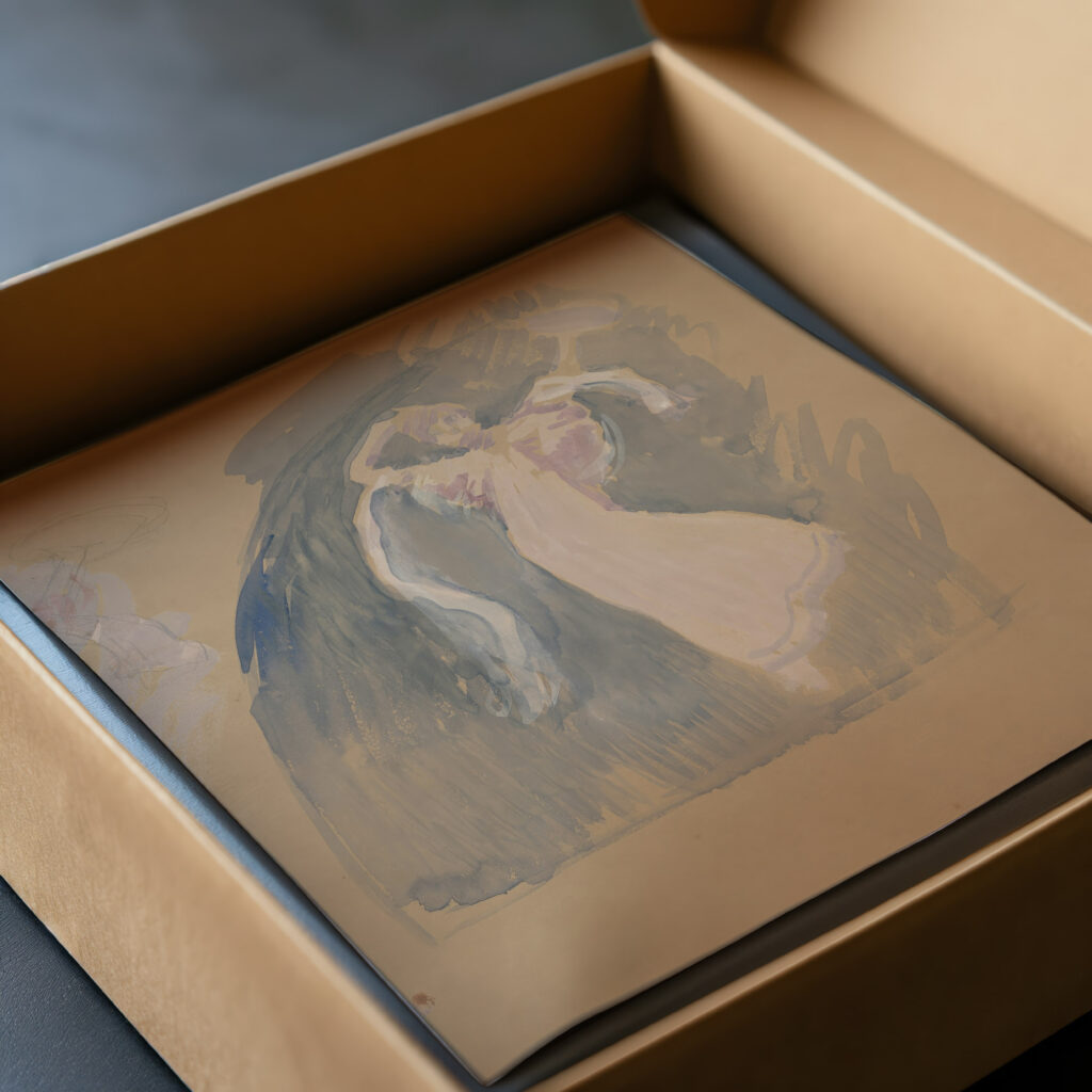 Figure Studies 1890 1897 Charles Sprague Pearce video mockup