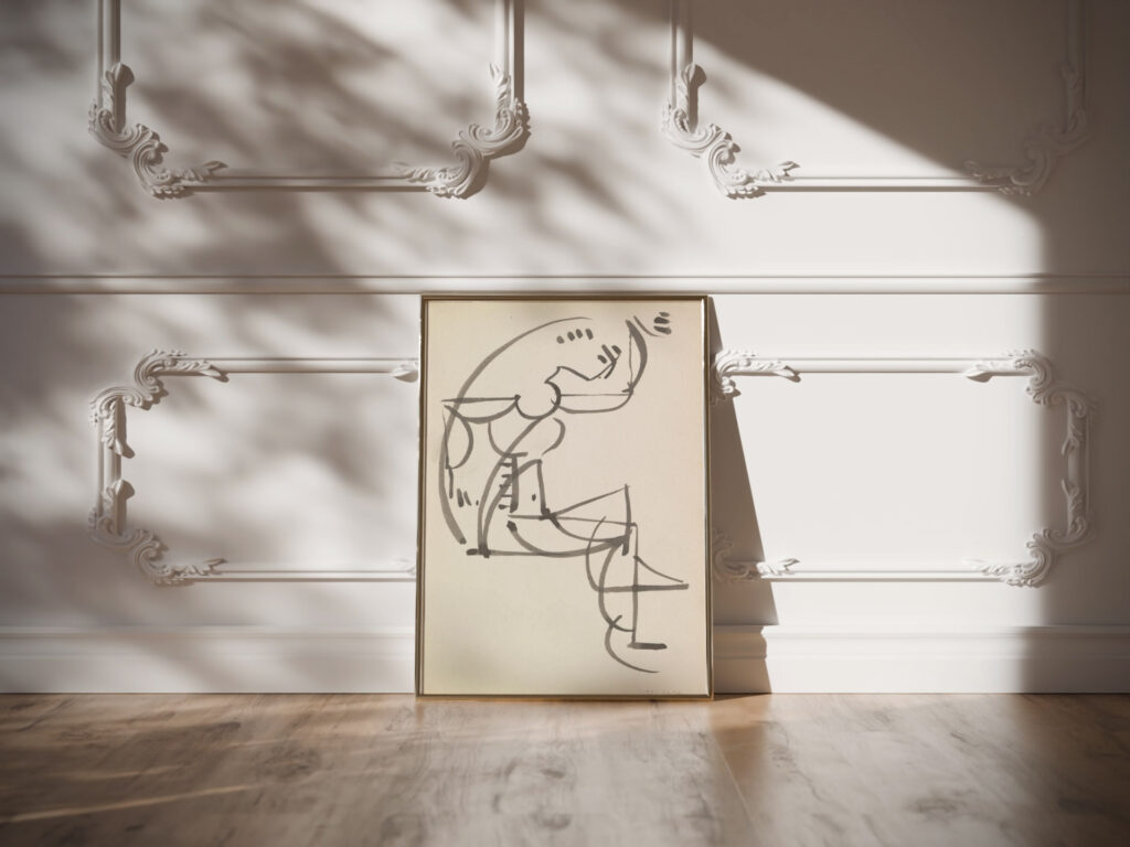 Figure Study 1910 1915 Henri Gaudier Brzeska 2 video mockup