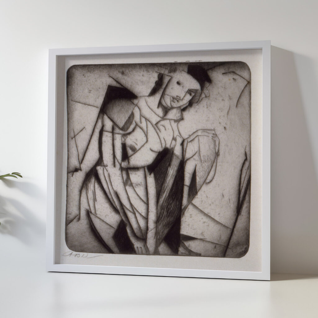 Figure in Glass 1916 1917 Arthur Bowen Davies 5 mockup