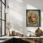 Figure suggeree dans une peinture mesure cadence rythme 1935 Albert Gleizes 6 mockup