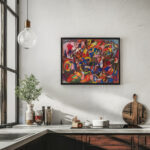 Figuren in Landschaft 1920 Adolf Holzel 6 mockup
