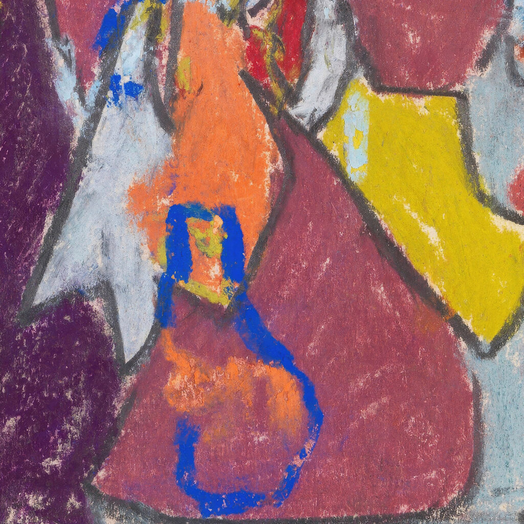 Figurengruppe 1925 Adolf Holzel 8 mockup