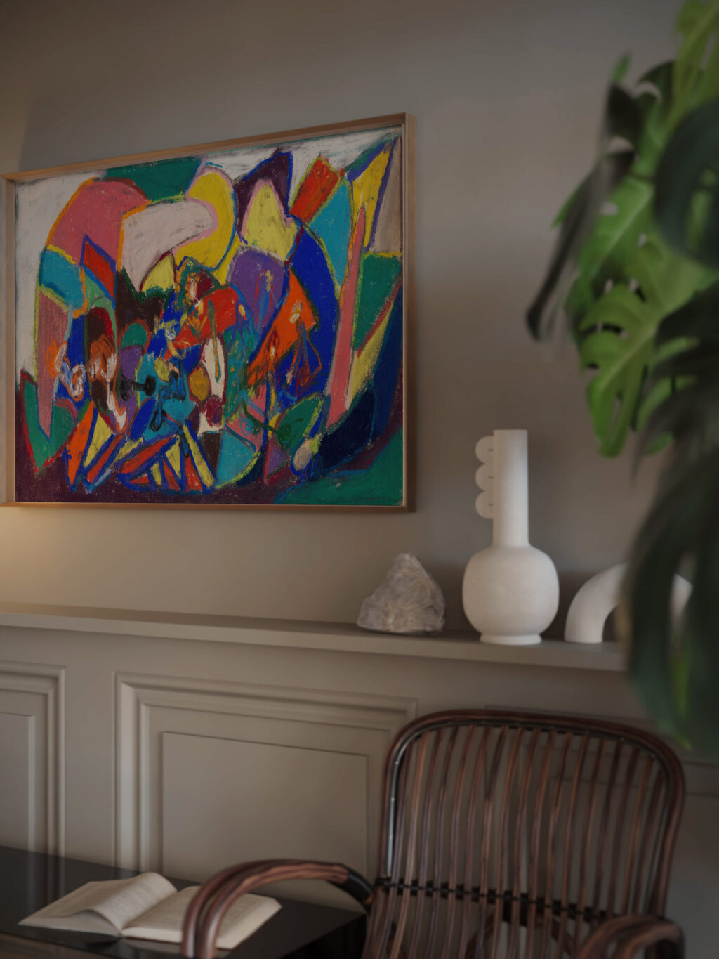 Figurenkomposition 1920 30 Adolf Holzel video mockup