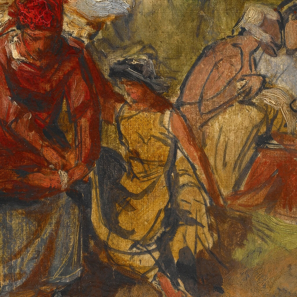 Figures in a Landscape 19th century Unknown 8 mockup