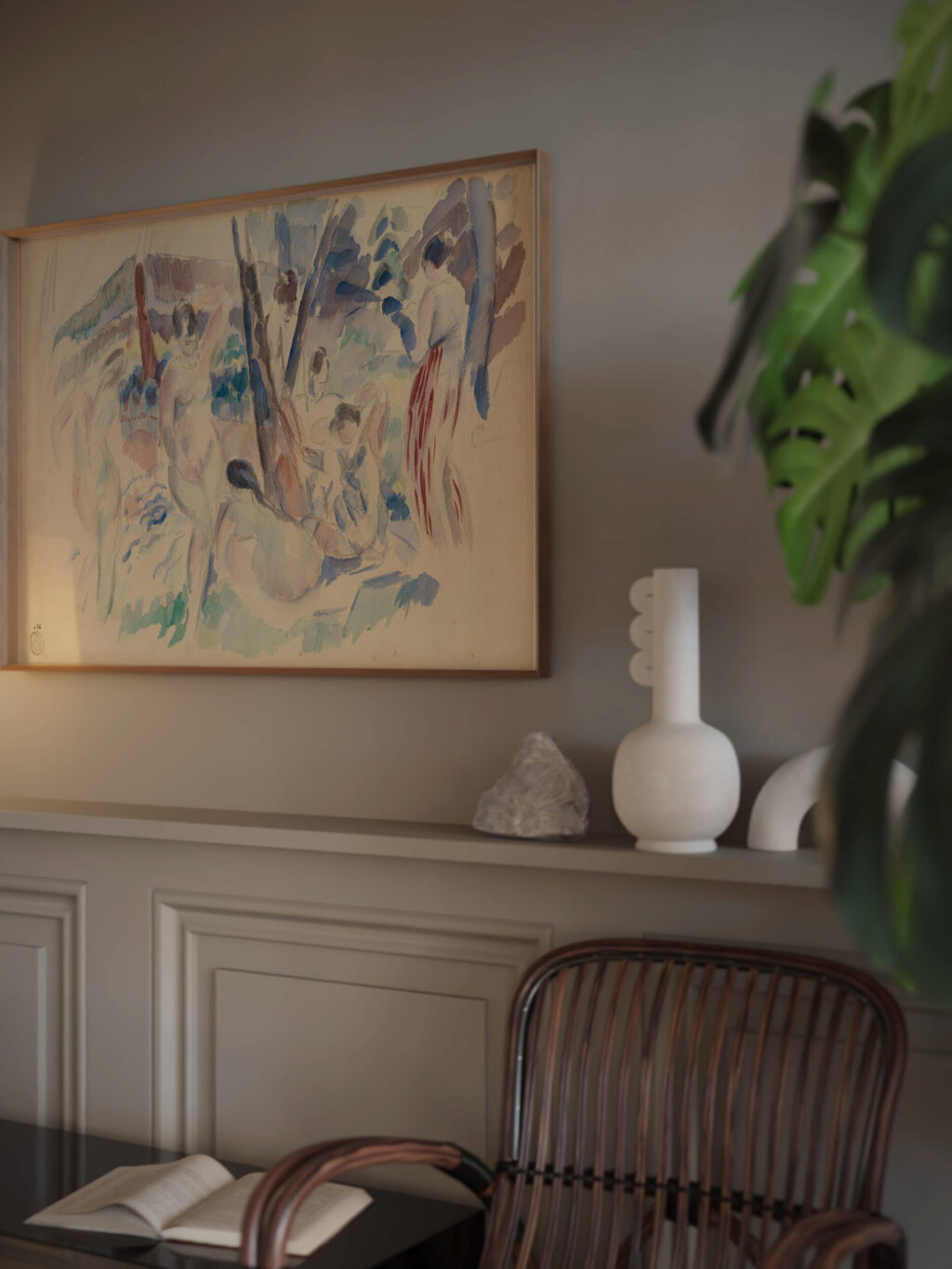 Figures in the Forest 1913 Rik Wouters video mockup