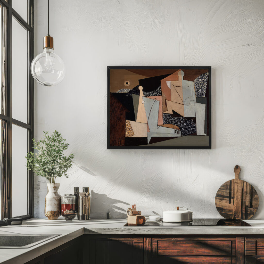 Figures on a Beach 1930 Louis Marcoussis 6 mockup