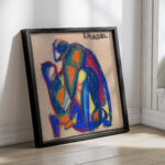 Figurliche Komposition der verlorene Sohn 1925 Adolf Holzel 4 mockup