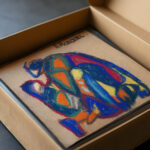 Figurliche Komposition der verlorene Sohn 1925 Adolf Holzel video mockup