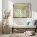 Figurliche Skizze weiblicher Akt und Frau mit Kind 1925 Albert Muller 5 mockup