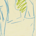 Figurliche Skizze weiblicher Akt und Frau mit Kind 1925 Albert Muller 8 mockup