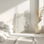 Figuur in een lange mantel met de linkerhand op een wereldbol 1943 10 17 Samuel Jessurun de Mesquita 4 mockup