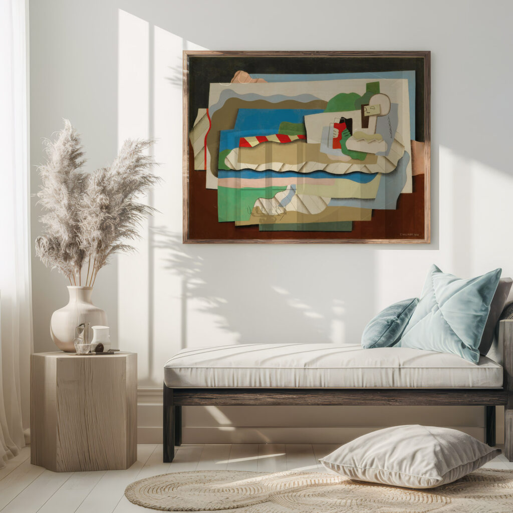 Fillette Allongee 1926 Georges Valmier 5 mockup
