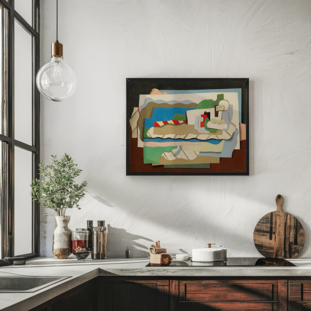 Fillette Allongee 1926 Georges Valmier 6 mockup