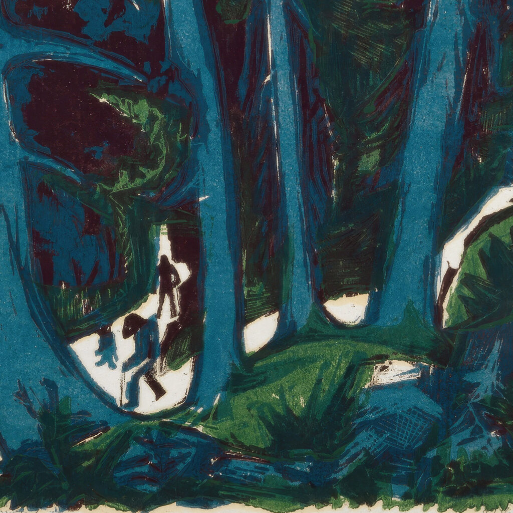 Fir Trees 1918 Ernst Ludwig Kirchner 8 mockup