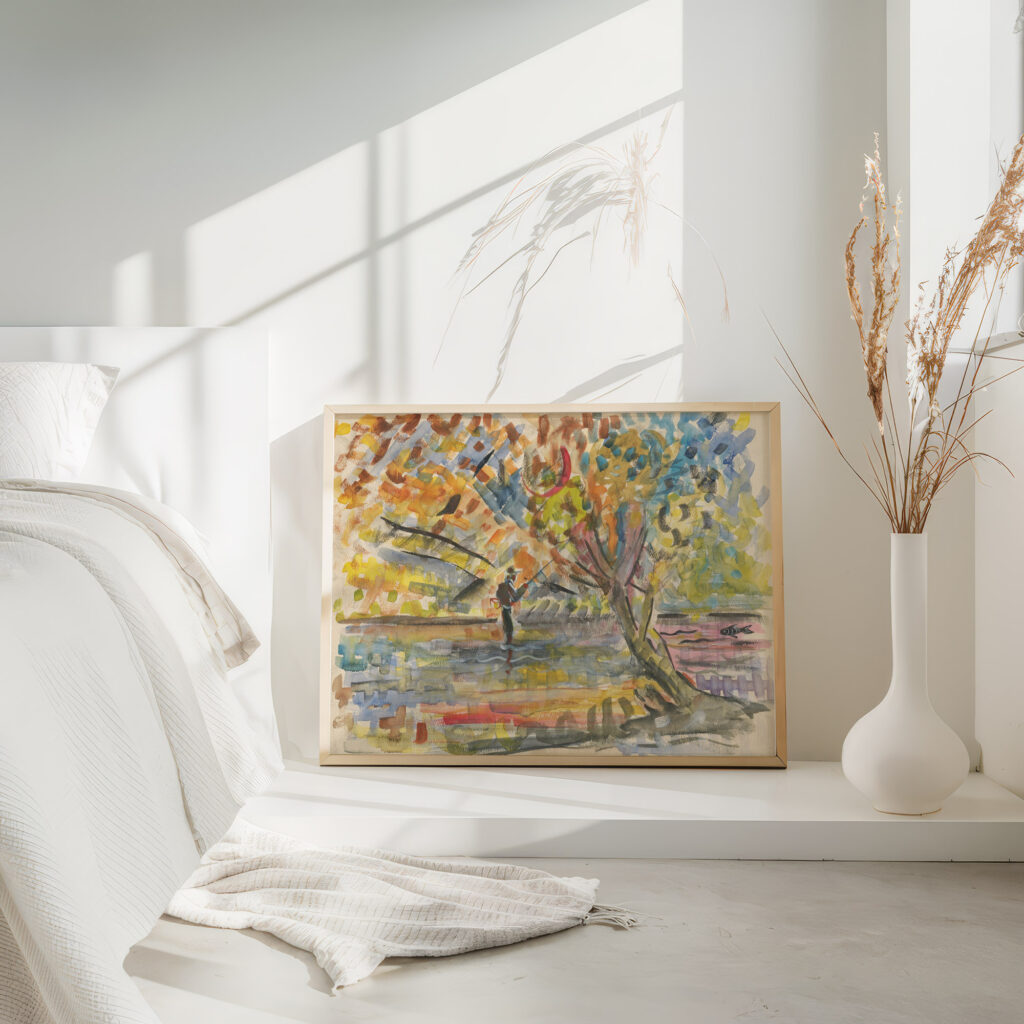 Fisherman 1935–1944 Arnold Peter Weisz Kubincan 4 mockup