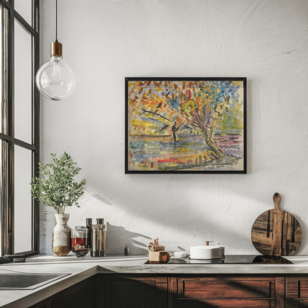 Fisherman 1935–1944 Arnold Peter Weisz Kubincan 6 mockup