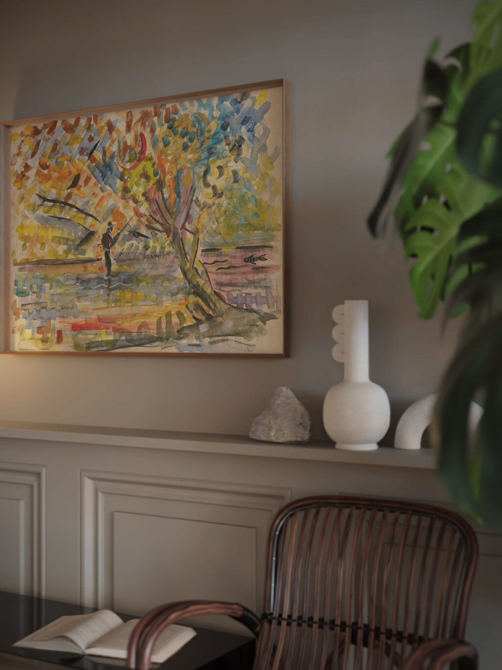 Fisherman 1935–1944 Arnold Peter Weisz Kubincan video mockup