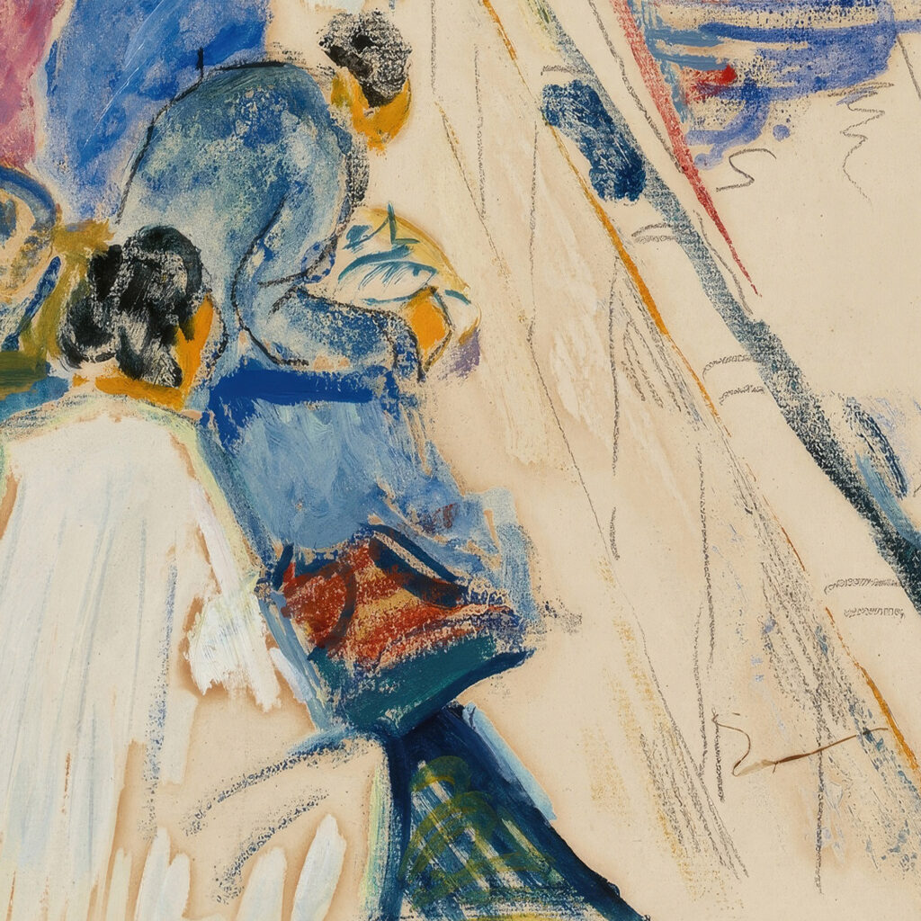 Fishing Boats 1918 Preston Dickinson 8 mockup