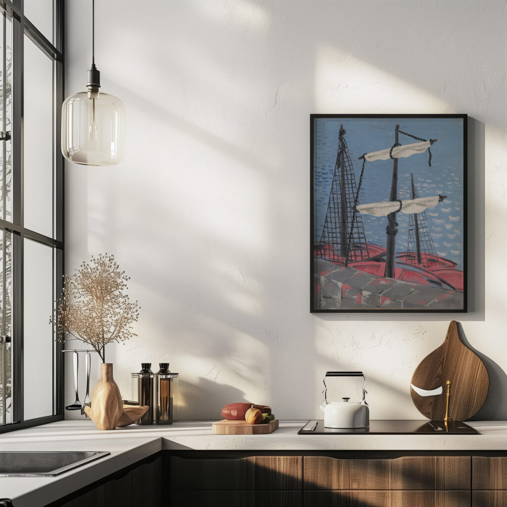 Fishing Boats 1932 Mikulas Galanda 6 mockup