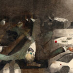 Five Oclock Tea in the Morgue 1935 Karlis Padegs 8 mockup