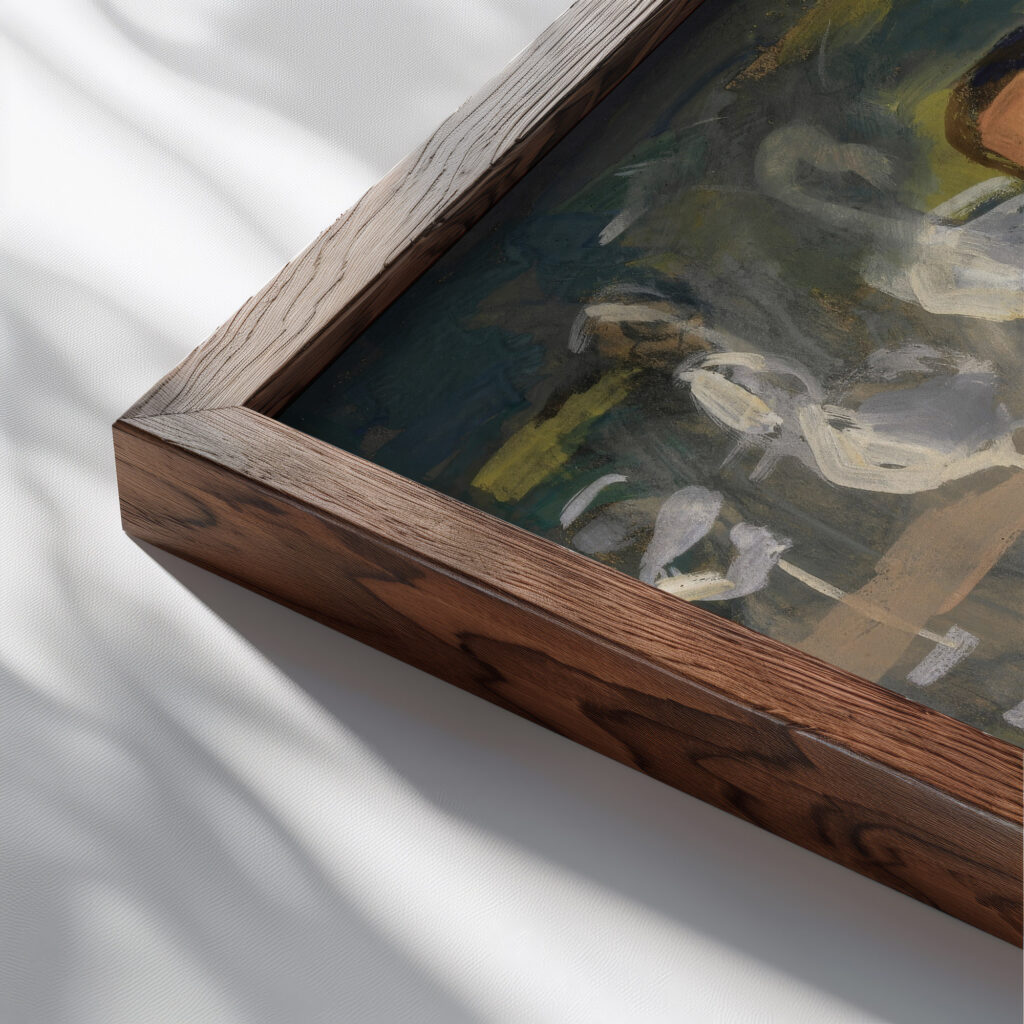 Flamingos 1913 15 Paul Altherr close up dark wood mockup