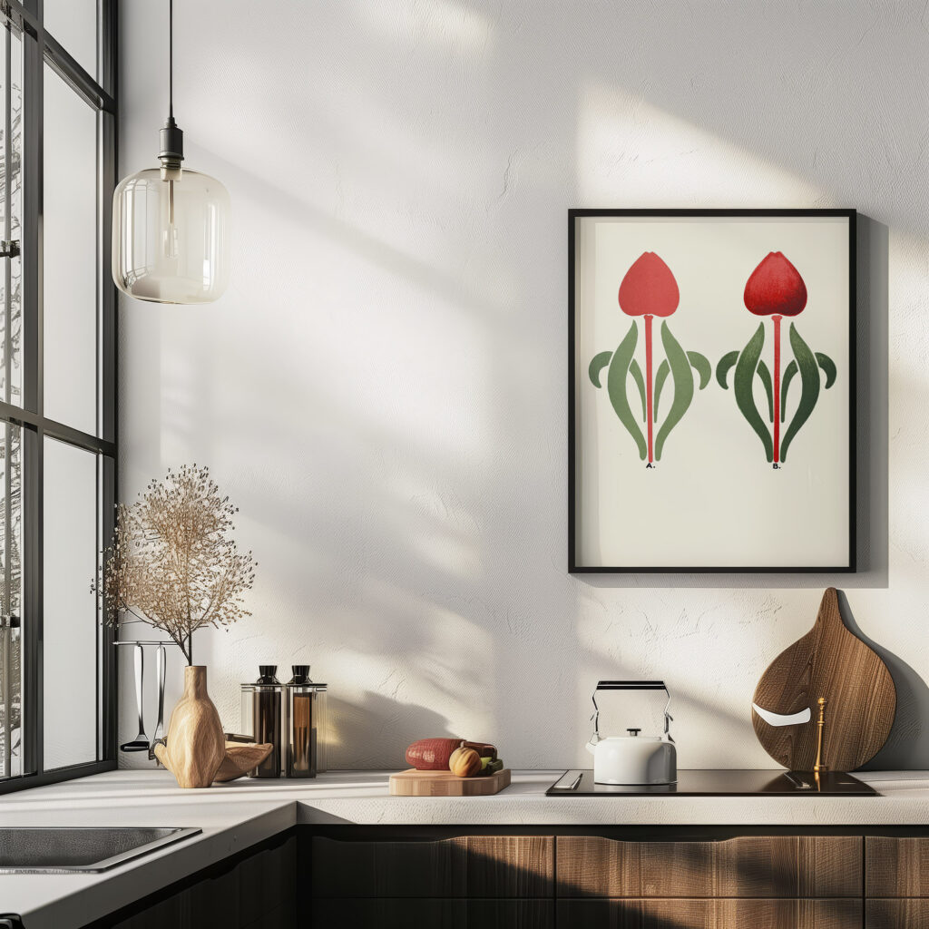 Flat and Uniform Application of Colours at A and Gradated Effect of the same Coloursused with a Full Brush at B 1912 James Ward 6 mockup