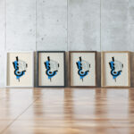 Fleurs Texte Et Vingt Six Planches En Couleurs Pl 01 1929 Serge Gladky framed posters mockup