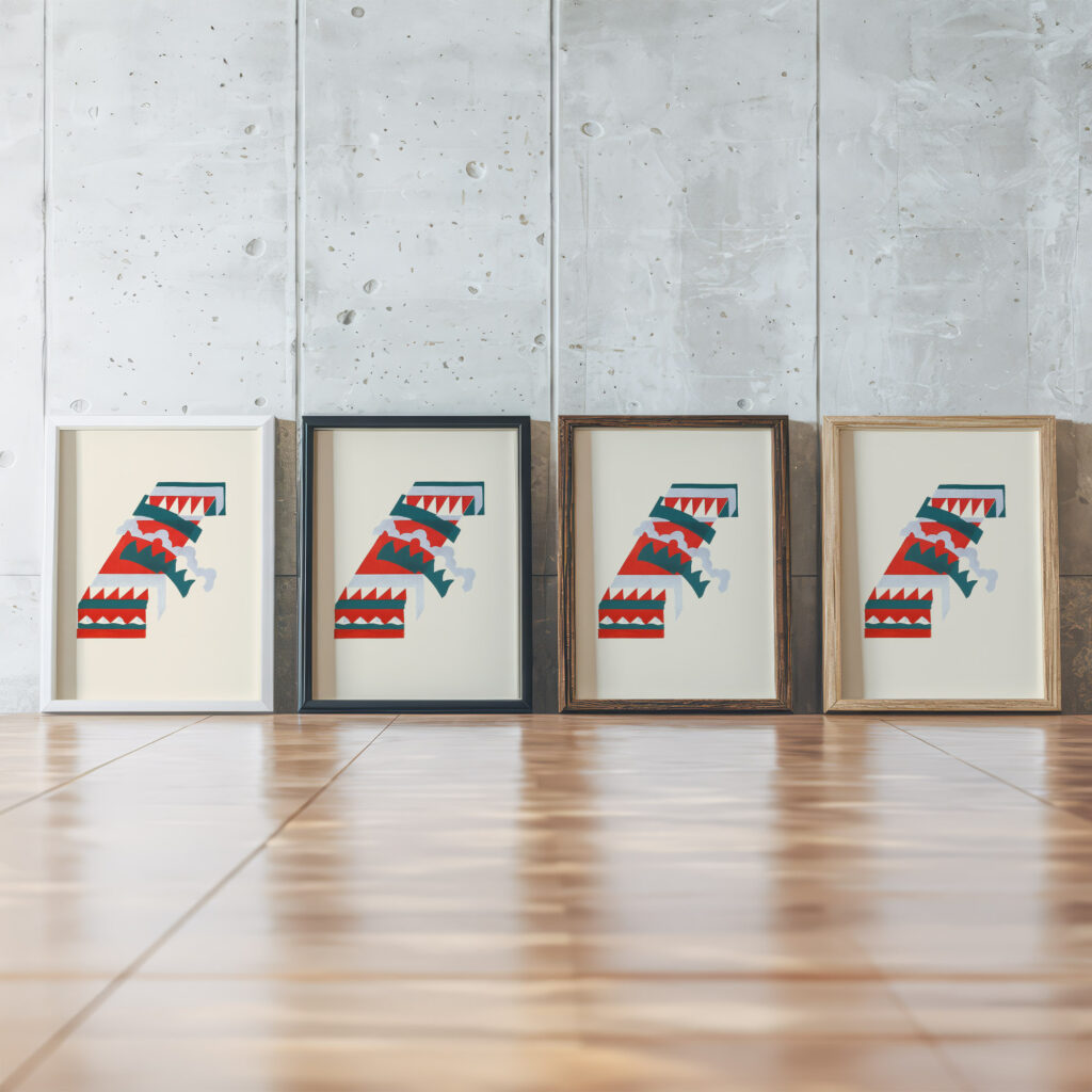 Fleurs Texte Et Vingt Six Planches En Couleurs Pl 11 1929 Serge Gladky framed posters mockup