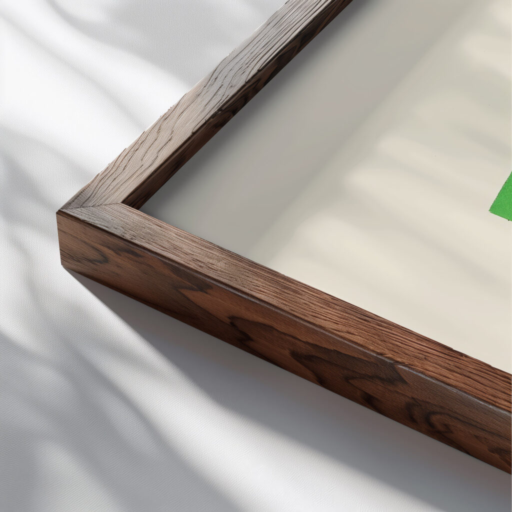 Fleurs Texte Et Vingt Six Planches En Couleurs Pl 21 1929 Serge Gladky close up dark wood mockup