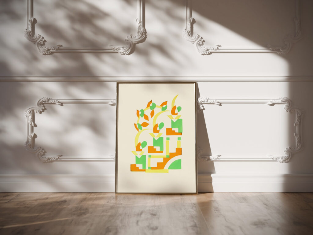 Fleurs Texte Et Vingt Six Planches En Couleurs Pl 22 1929 Serge Gladky video mockup