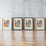 Fleurs Texte Et Vingt Six Planches En Couleurs Pl 24 1929 Serge Gladky framed posters mockup