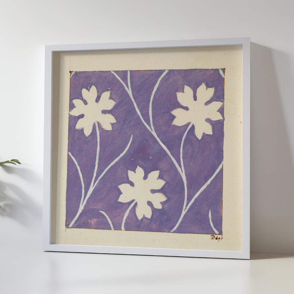 Floral design for printed textile 1800–1818 Unknown 1 5 mockup