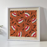 Floral design for printed textile 1800–1818 Unknown 5 mockup