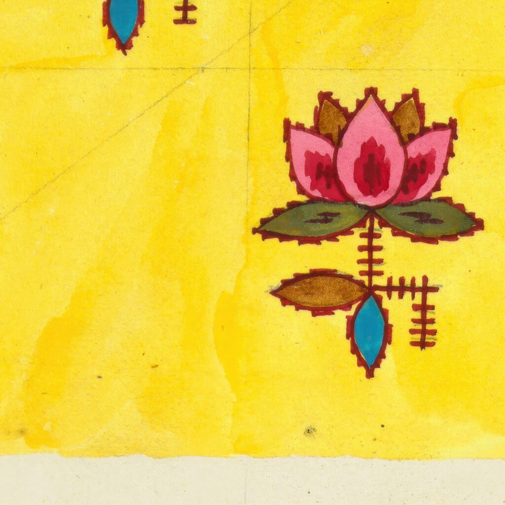 Floral design for printed textile Pl XXVII 1800–1818 Unknown 8 mockup