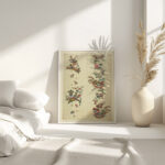 Floral design for printed textile Pl XXXI 1800–1818 Unknown 4 mockup